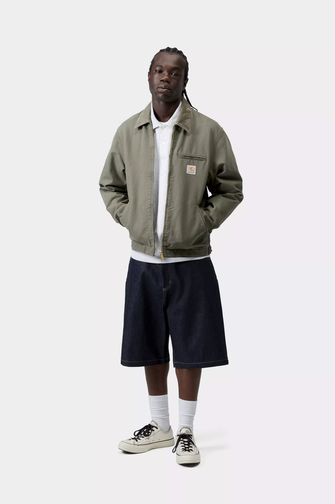 Chaqueta Carhartt WIP Detroit - Leaf/Leaf (Stone Canvas) [Sin Forro]