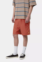 Bañador Carhartt WIP Chase Swim - Oxide Red/Gold