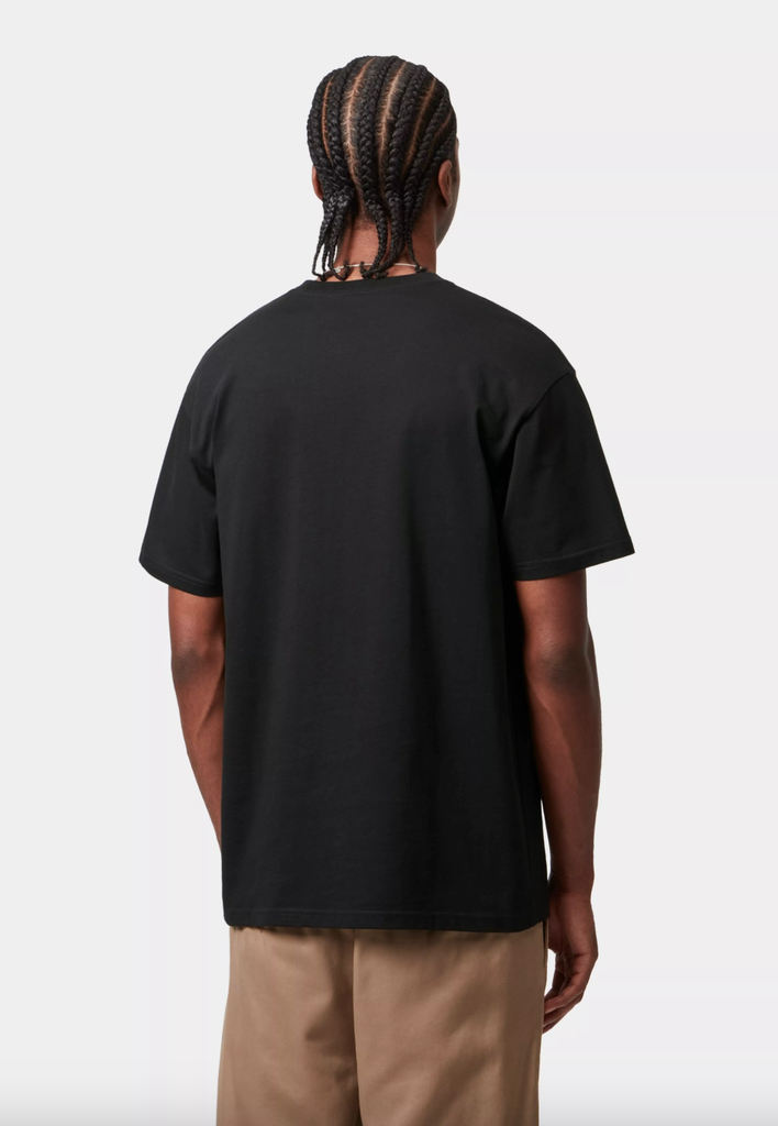 Camiseta Carhartt WIP Chase - Black/Gold