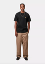 Camiseta Carhartt WIP Chase - Black/Gold