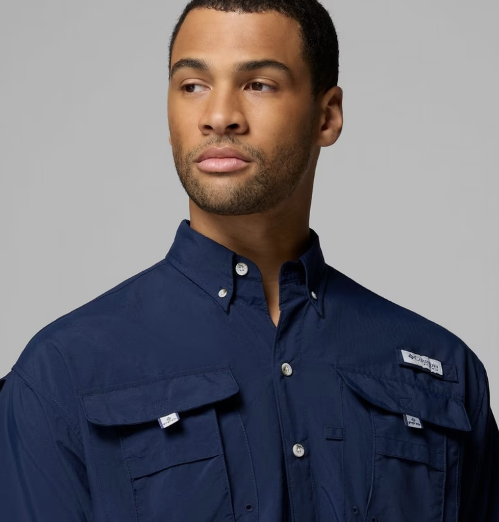 Camisa Columbia PFG Bahama II - Collegiate Navy