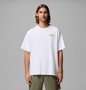 Camiseta Columbia CSC Heavyweight Iconic - White/Repeated Peaks
