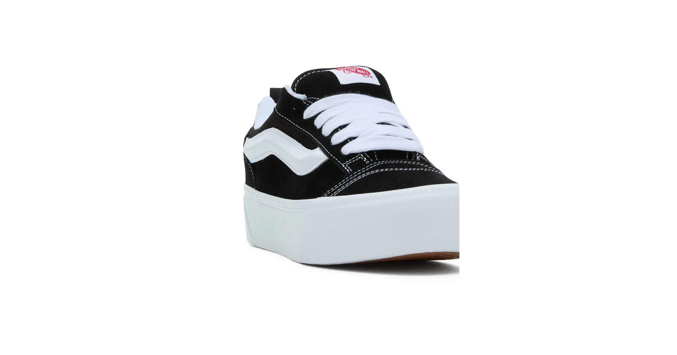 Zapatillas Vans UA Knu Stack - Black/True White