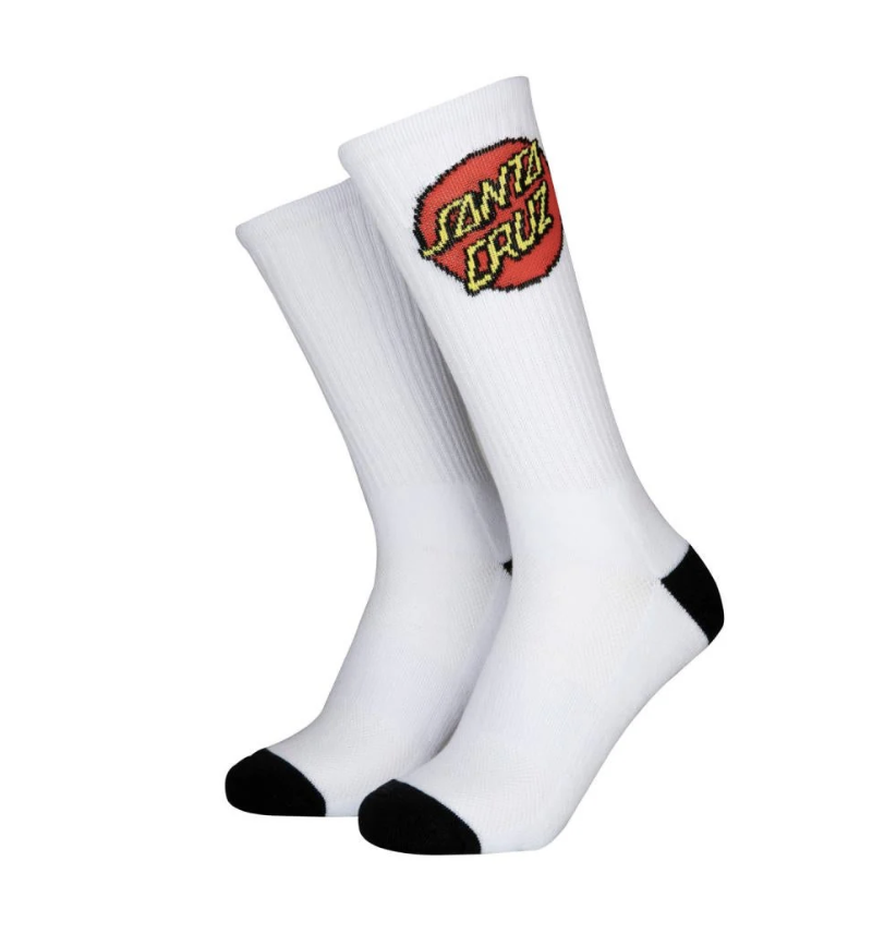 Calcetines Santa Cruz Pack 2 Clasic - White/Black