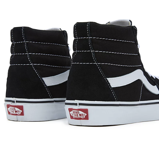Zapatillas Vans Sk8-Hi - Black/Black/White