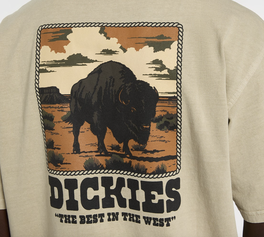 Camiseta Dickies Darrtown - Beige