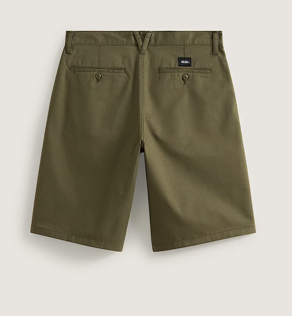 Pantalones Cortos Chinos Vans Authentic De Corte Holgado - Verde