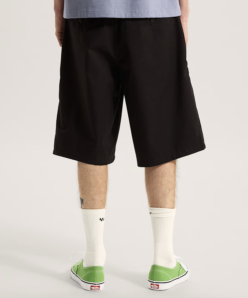 Pantalones Cortos Chinos Vans Authentic De Corte Holgado - Black