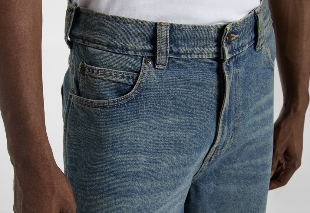 Vaqueros Cortos Dickies 958 holgados 13-Inch -  Khaki Tinted Blue