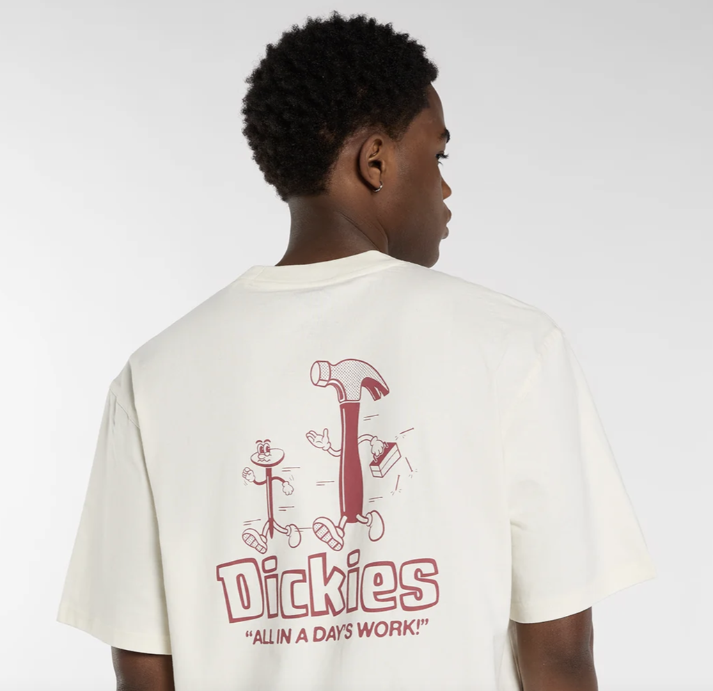 Camiseta Dickies Fairlawn - Egret