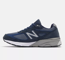 Zapatillas New Balance Made in USA 990NV4 - Navy con White y Grey 006