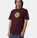 Camiseta Santa Cruz  Hand Dot Front - Dark Cherry