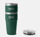 Vaso Apilable Yeti Rambler 20 oz (591 ml) - Black Forest Green