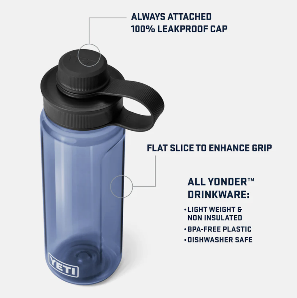 Botella Yeti Yonder Allá 25 oz (750 ml) - Navy