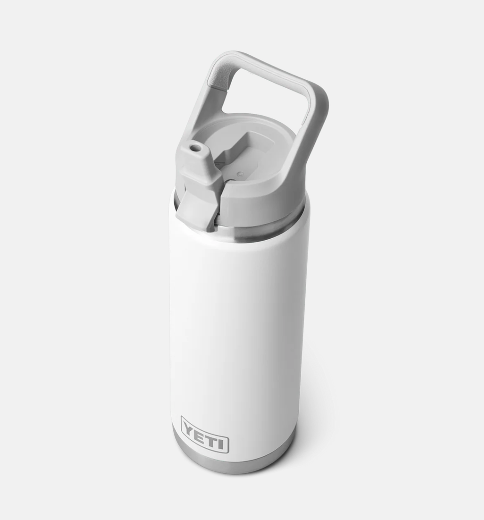 Botella con Tapa de Pajita Yeti Rambler 26 oz (769 ml) - White/White