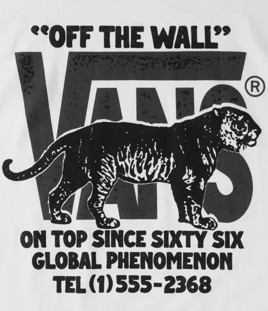 Camiseta Vans Awaken Tiger - WHT