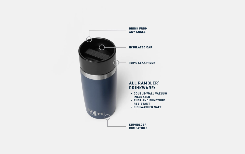 Vaso Hermético Yeti Rambler 12 oz (355 ml) - Royal Blue