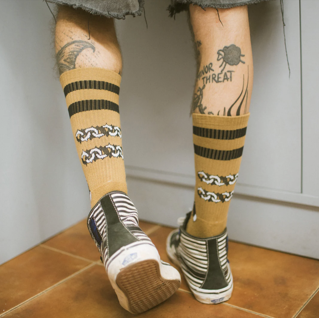 Calcetines American Socks Fight Back -Brown