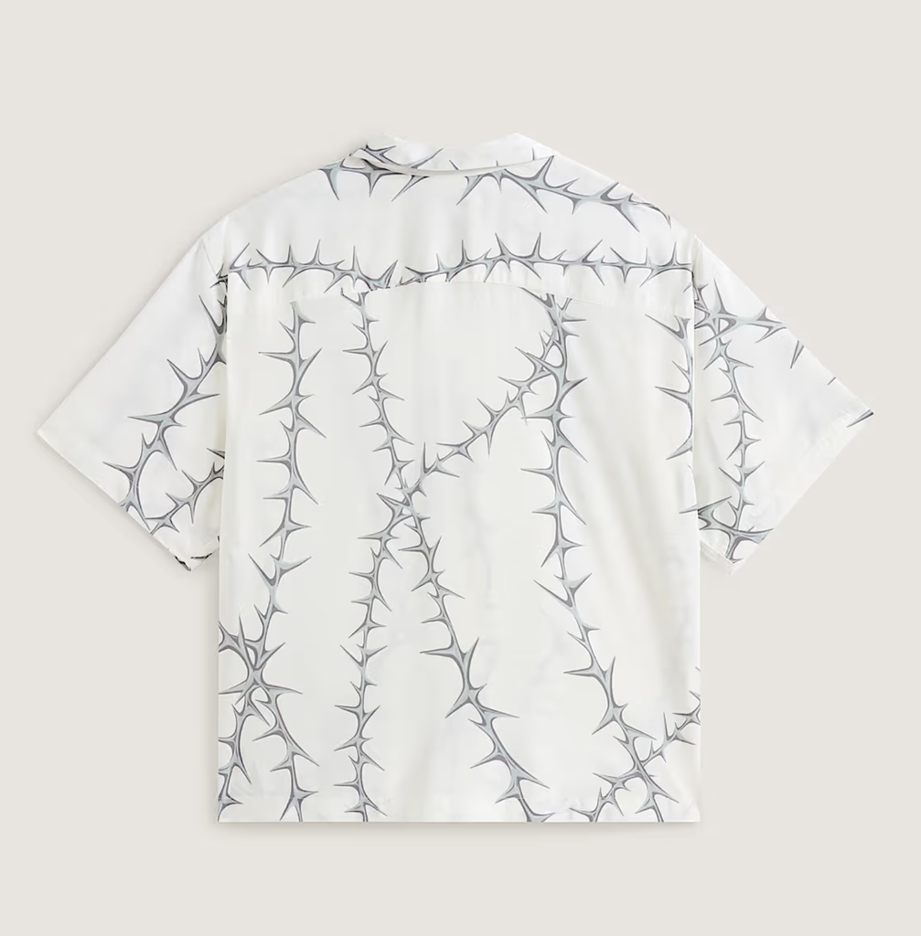 Camisa Vans Van Doren Print - White