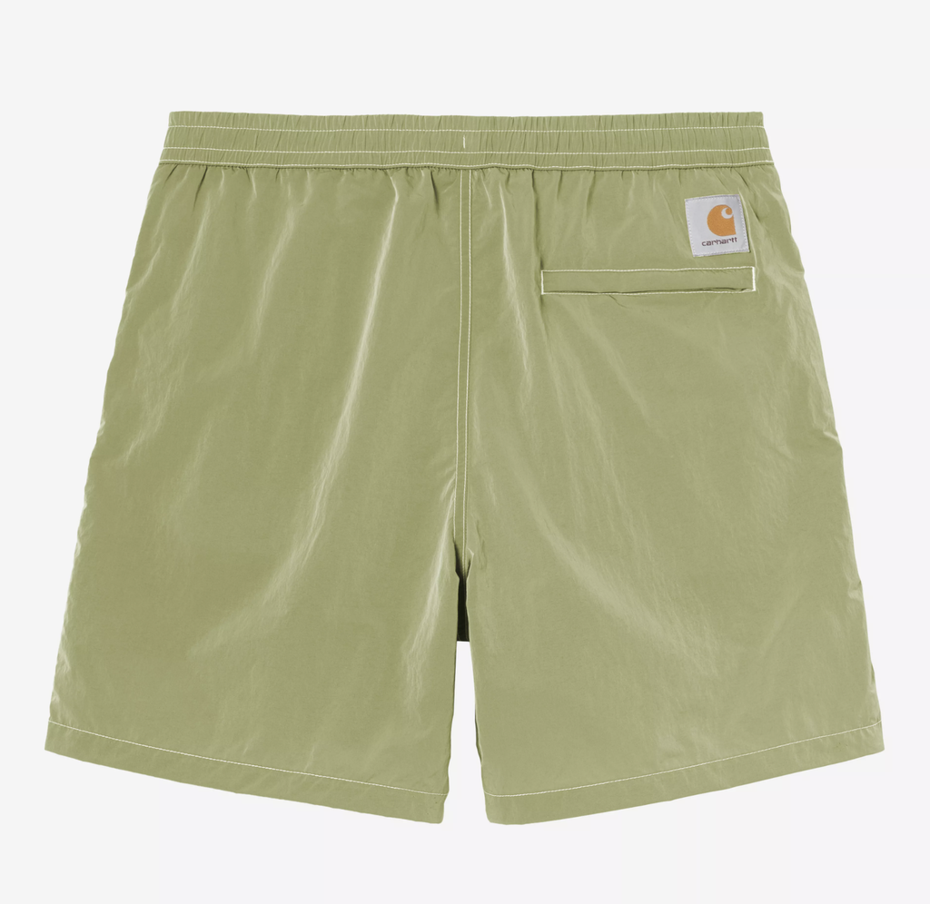 Bañador Carhartt WIP Canby Swim - Gentle Green/White