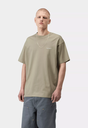 Camiseta Carhartt WIP Script Embroidery - Barchan/White