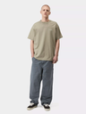 Camiseta Carhartt WIP Script Embroidery - Barchan/White