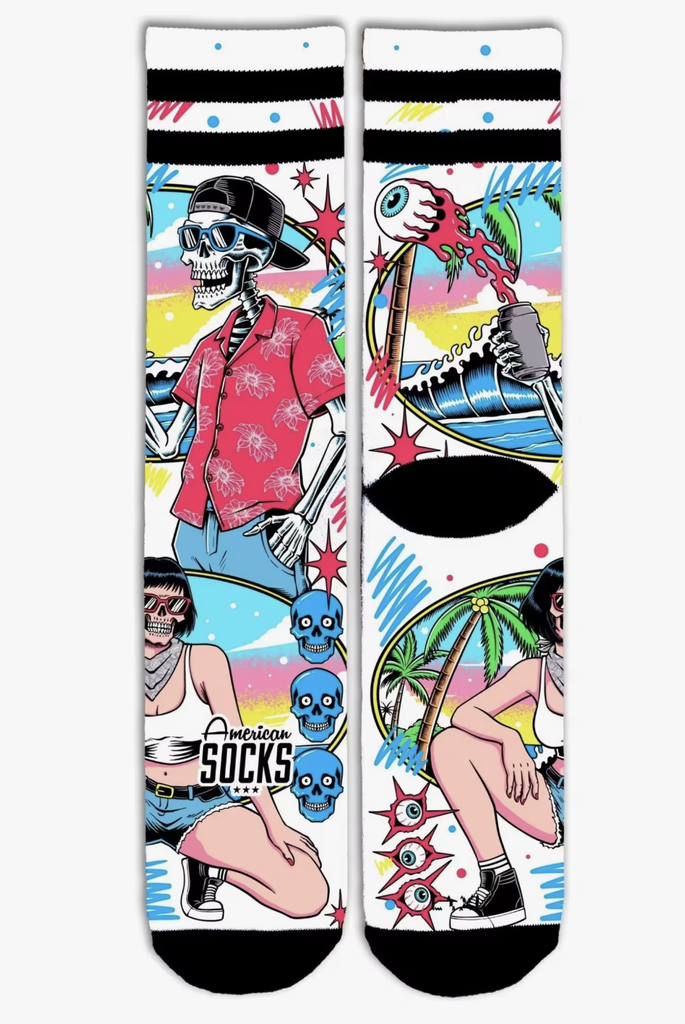 Calcetines American Socks - Neon Paradise