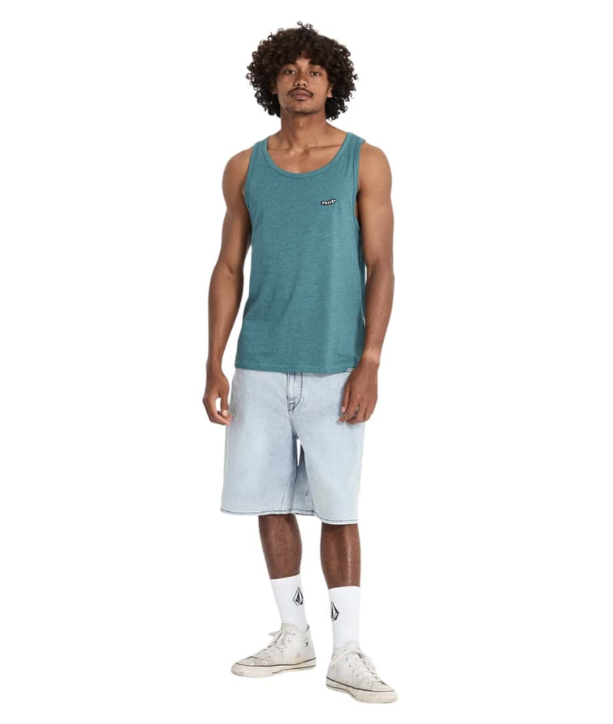 Camiseta sin Mangas Volcom Pistol Stone - Rifle Green