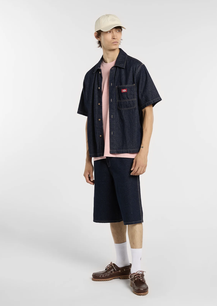 Pantalón Dickies Corto 958 Holgado 13 Inch -Aclarado