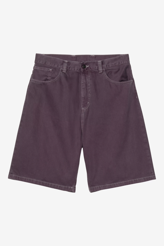 Pantalón Corto Carhartt WIP Brandon - Cozy Purple (stone dyed)