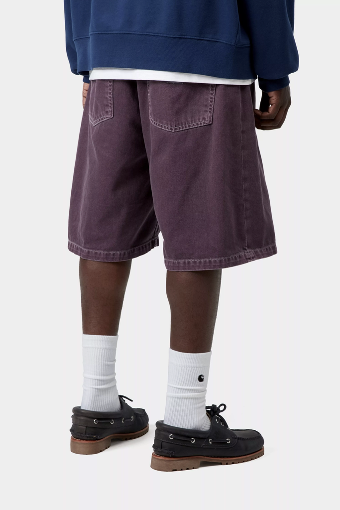 Pantalón Corto Carhartt WIP Brandon - Cozy Purple (stone dyed)