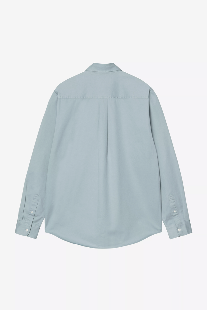 Camisa Carhartt WIP Madison - Tourmaline/White