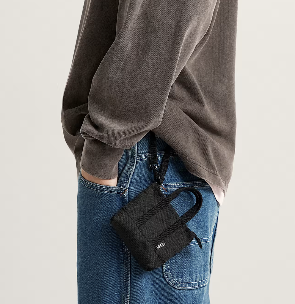 Bolso Vans Tote Micro Pergs - Negro