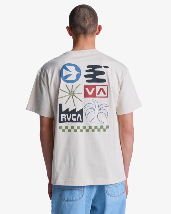 Camiseta RVCA Mirage - Moonbeam