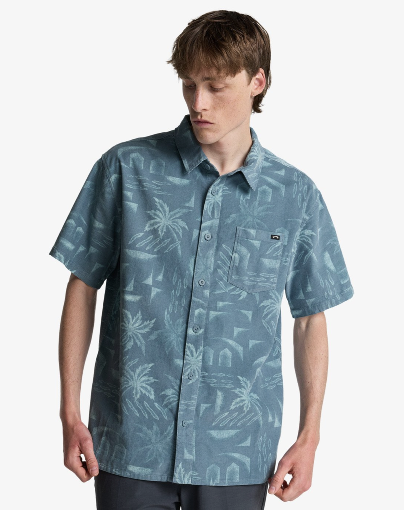 Camisa Billabong Solana Cord - Washed Blue (wbl)