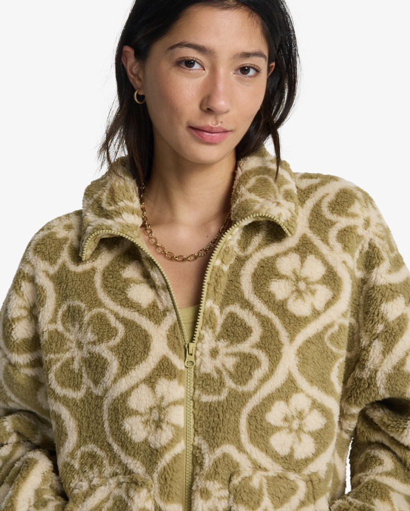 Polar con Cremallera Billabong First Light - Cactus Green (thw0)
