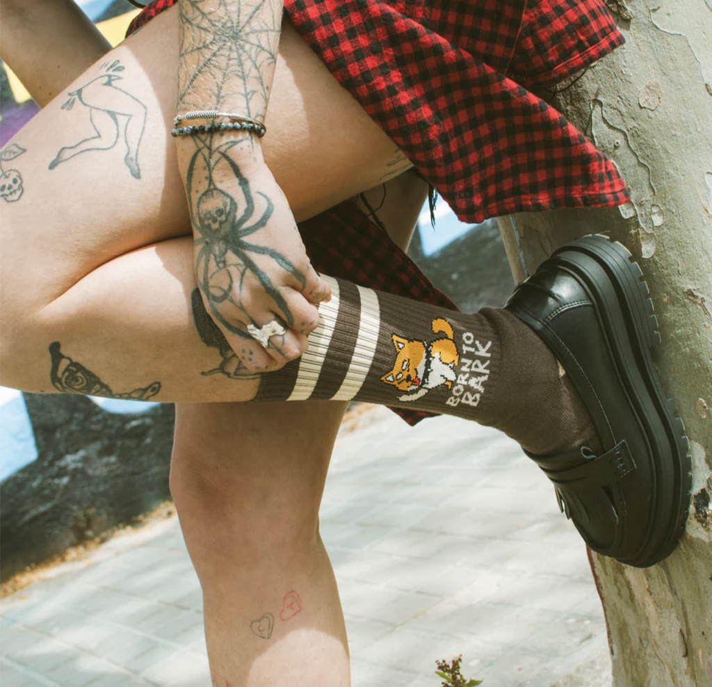 Calcetines American Socks - Born to Bark