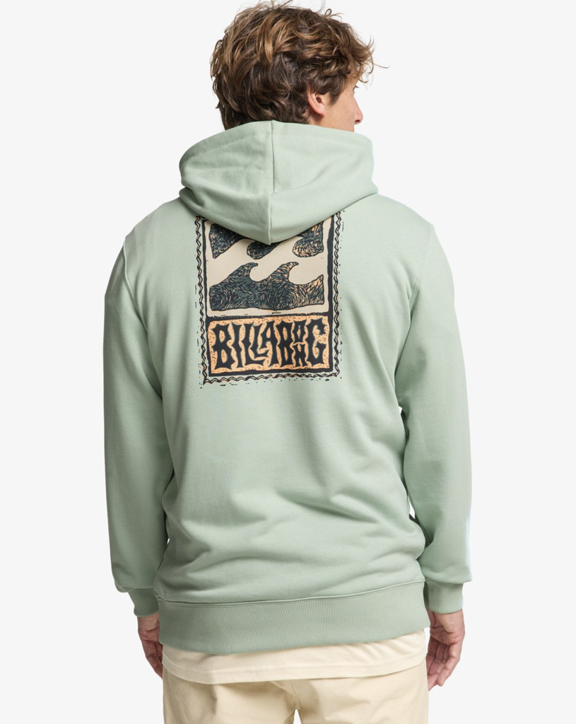 Sudadera con Capucha Billabong Stamp - Vintage Green