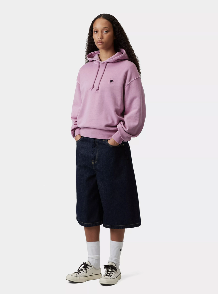 Sudadera con Capucha Carhartt WIP W' Nelson - Gentle Purple (garment  dyed) (mujer)