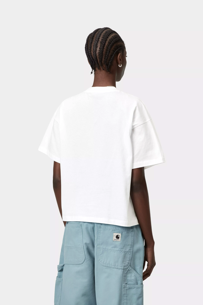 Camiseta Carhartt Wip W' Cloud Heart - White (Mujer)