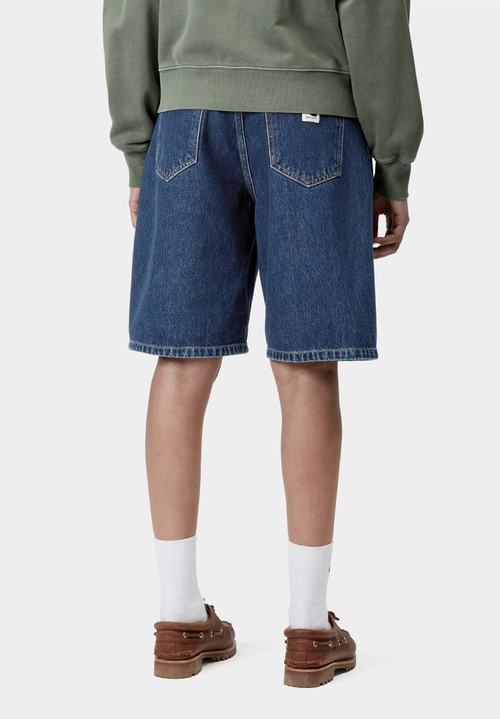 Pantalón Corto Carhartt Wip W' Brandon - Blue (stone washed) (Mujer)