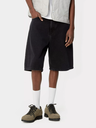 Pantalón Corto Carhartt Wip W' Brandon - Black (stone washed) (Mujer)