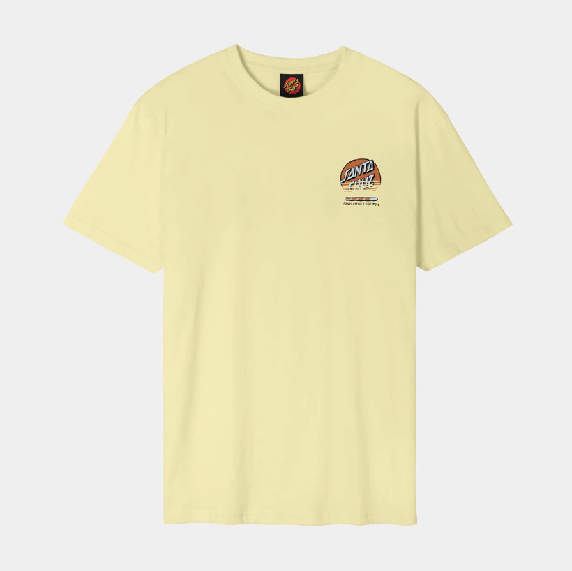 Camiseta Santa Cruz Self Destruct - Custard