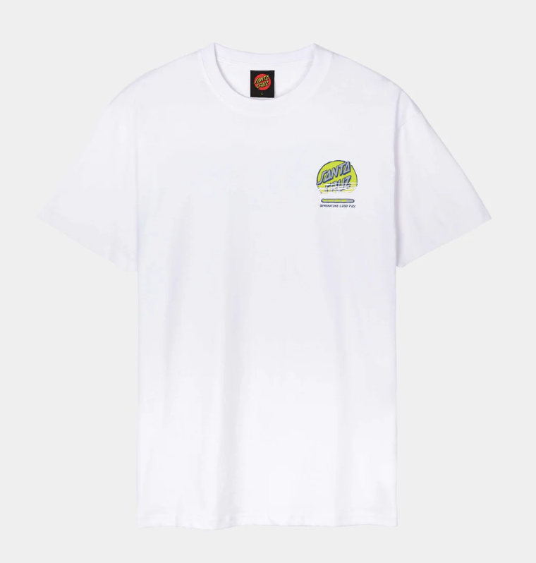 Camiseta Santa Cruz Self Destruct - White