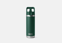 Botella con Tapa de Pajita Yeti Rambler 18 oz (532 ml) - Black Forest Green