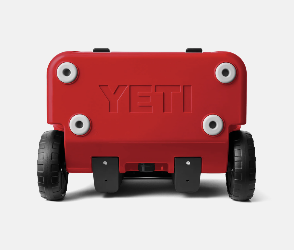 Nevera Portátil con Ruedas Yeti Roadie 32 - Rescue Red