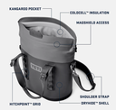 Bolsa Térmica Yeti Hopper M15 - Cape Taupe