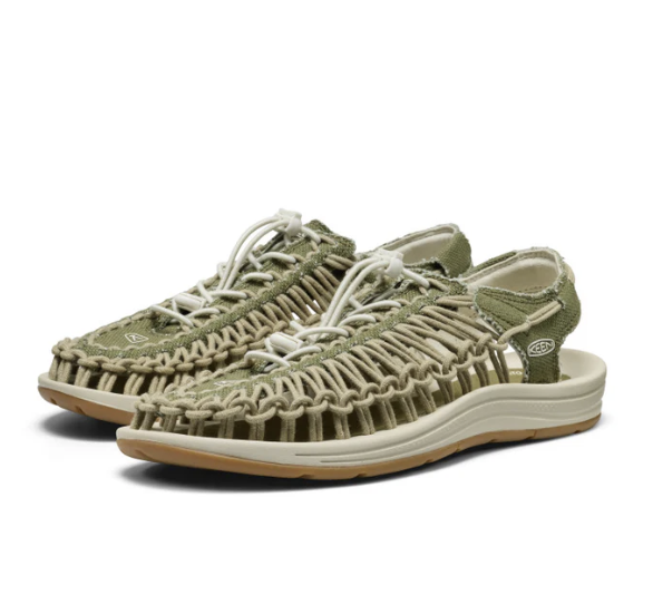 Sandalias Keen Uneek Canvas M - Martini Olive/Birch