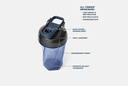 Botella Mezcladora Shaker Yeti 20 oz (591 ml) - Clear