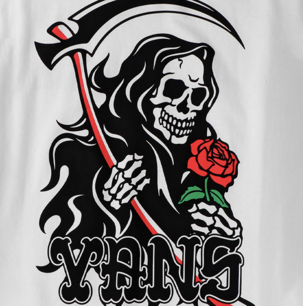 Camiseta Vans So Long Reaper - White